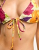 Motel pamita triangle bikini top in tropicana brights