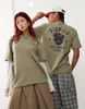 Dickies Panther back print t-shirt in khaki