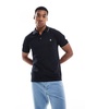 French Connection single tipped polo in navy