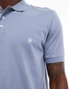 French Connection polo in light blue melange