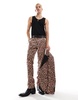 Twisted Tailor slim suit pants in leopard print - part of a set