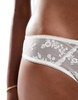 Cotton On layla lace brasiliano briefs in french vanilla