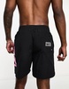 Nike Swimming Icon Volley 7 inch graphic swim shorts in black