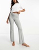 Cotton On sleep recovery lounge roll waist pants in gray