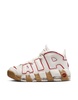 Nike Air More Uptempo sneakers in stone with red detail