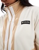 Columbia Back Bowl full zip fleece in cream