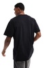 Threadbare oversized cockatoo embroidery T-shirt in black