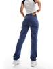 Cotton On long straight leg jeans in blue denim