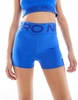 Nike Training Pro 365 3 inch sculpt legging shorts in blue