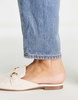 RAID Dency backless loafer in cream