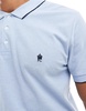 French Connection single tipped polo in sky blue