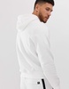 Nike Club Fleece hoodie in white