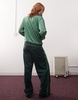 adidas Originals firebird track pants in green