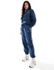 Nike Mini Swoosh sweatpants in navy