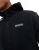 Columbia Landroamer hooded full zip fleece in black