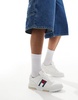 Tommy Jeans Brooklyn flag sneakers in white