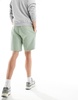 Brave Soul jersey shorts in green