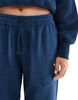 Nike Mini Swoosh sweatpants in navy