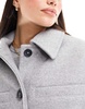 Mango tailored jacket in gray