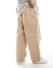 Carhartt WIP judd loose fit pants in beige