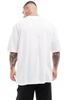 Tommy Jeans oversized t-shirt in white with tipping