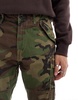 Polo Ralph Lauren surplus camo print slub canvas slim fit cargo pants in multi