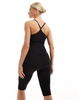 Mamalicious Maternity active short unitard in black