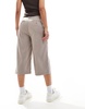 Cotton On low rise 3/4 pants in taupe