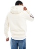 Tommy Hilfiger global striped hoodie in cream