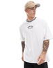 Tommy Jeans oversized t-shirt in white with tipping