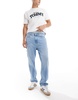 Tommy Jeans skater carpenter jeans in light wash