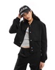 Mango cropped bomber jacket in black - part of a set