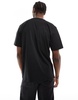 Calvin Klein Jeans oversized badge t-shirt in black