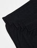 ASOS DESIGN 5 pack jersey boxers in black