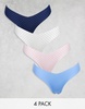 Cotton On invisible g string panty 4 pack polka dot mix