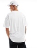 New Look oversized t-shirt in white