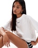 Nike Essentials oversized t-shirt in white