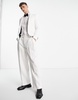 Twisted Tailor makowski jacquard suit jacket in blanc