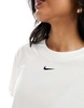 Nike Essential midi dress in white