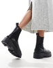 ASOS DESIGN Amy chunky Chelsea boots in black