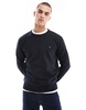 French Connection classic logo sweatshirt in navy