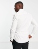 ASOS DESIGN skinny fit shirt in white