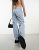 Cotton On loose straight leg jeans in vintage washed blue