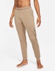 Nike Yoga Dri-FIT cuffed sweatpants in sand - CREAM