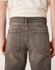 ASOS DESIGN wide flare jeans in washed gray