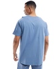 Brave Soul oversized T-shirt in coronet blue