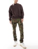 Polo Ralph Lauren surplus camo print slub canvas slim fit cargo pants in multi