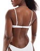 Bright Swimwear lola underwire bikini top in white