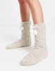 UGG Pom fleece lined socks in stone