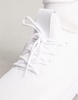 New Look knitted sneakers in white